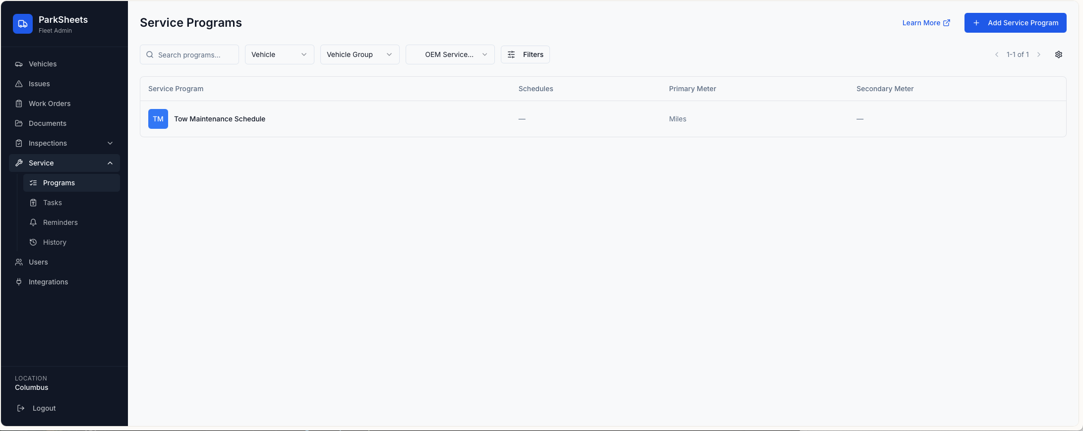 ParkSheets Fleet screenshot 5